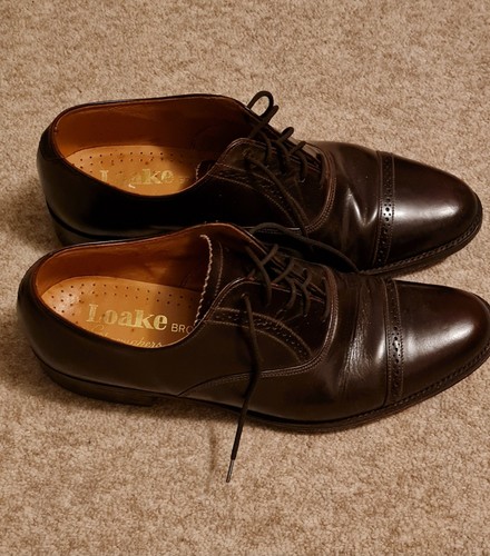 Loakes burgundy leather - burgundy, shoes