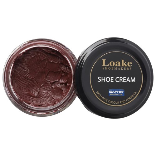 Loake leather shoe - leather, black