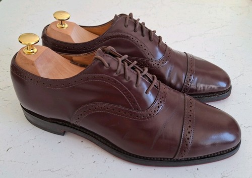 Loake edward burgundy leather - burgundy,