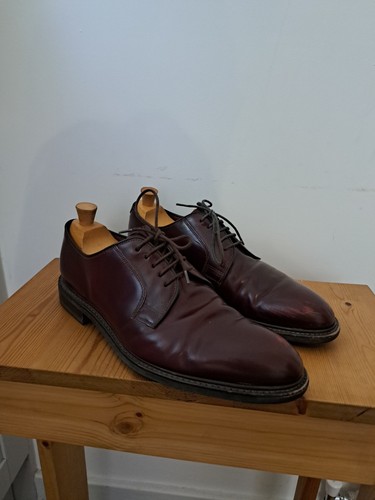Loake burgundy derby - burgundy,