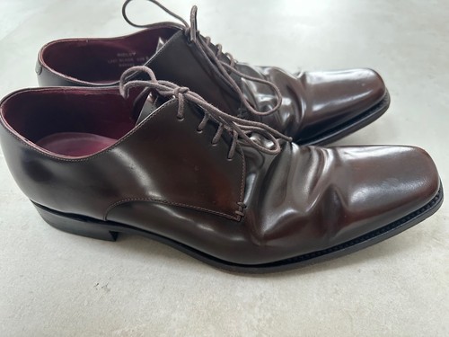Loake design burgundy - design, leather