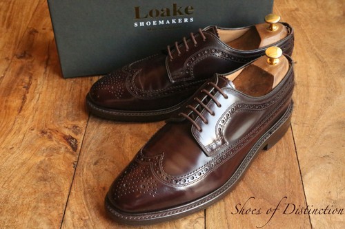 Loake royal brogue burgundy - royal,