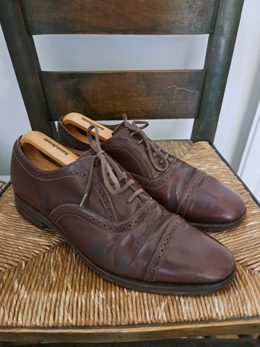 Loake burgundy oxford 8 - loake,