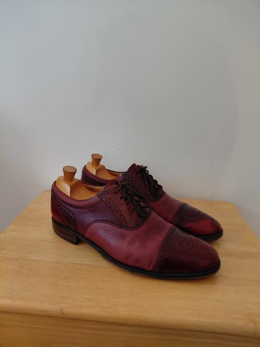 Loake burgundy shoes - burgundy, 8