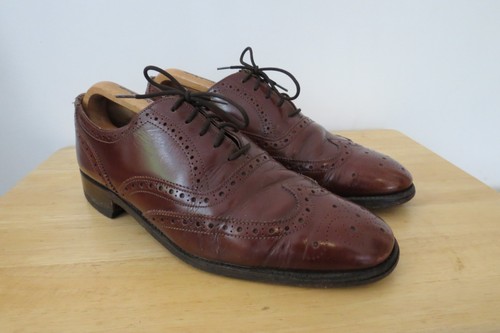 Loake burgundy oxford shoes - burgundy, 8
