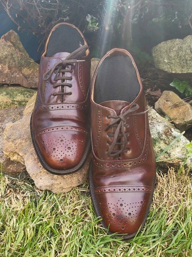 Loake oban shine oxblood - loake,